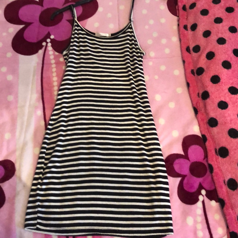 Striped mini dress - Picture 1 of 4